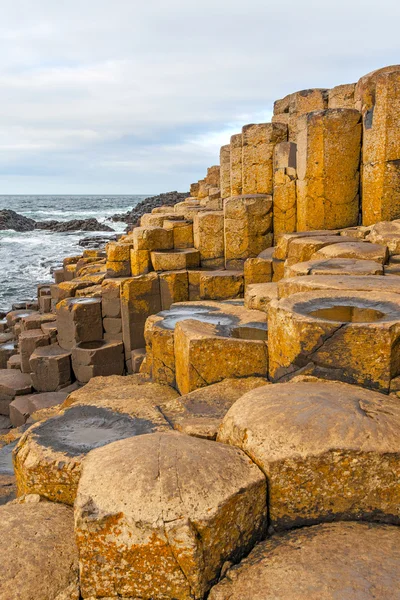 Giant's causeway Észak-Írországban — Stock Fotó