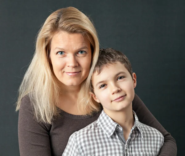 Anne ve Oğul — Stok fotoğraf