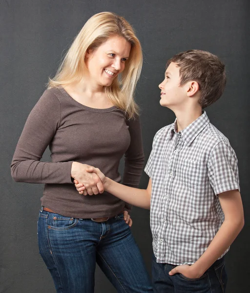 Madre e figlio — Foto Stock