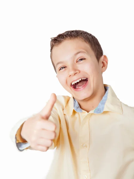 Portrait of a teenage boy — Stock Photo, Image