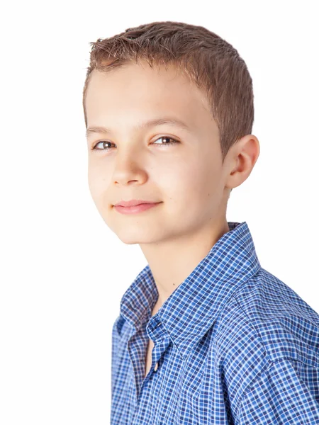 Porträtt av en tonåring pojke — Stockfoto