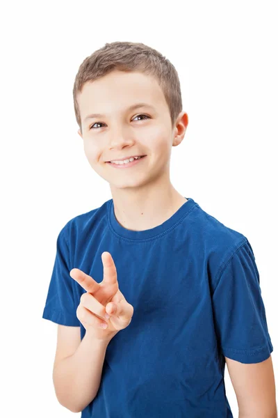 Portrait of a teenage boy — Stock Photo, Image