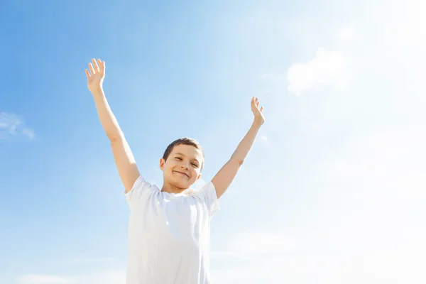 Happy Boy outside — Stock Photo, Image