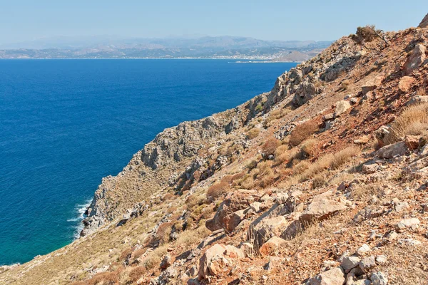 Linha costeira em Creta — Fotografia de Stock