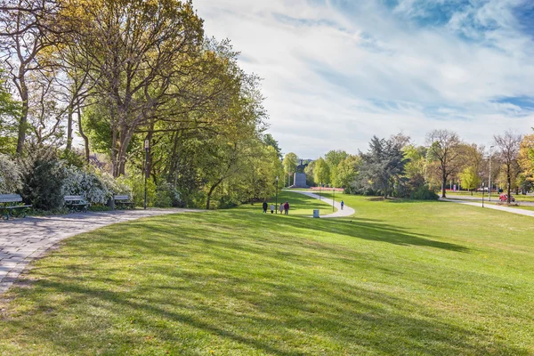 Park in Brügge — Stockfoto