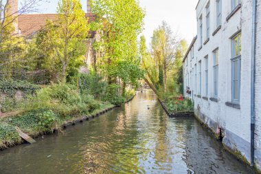 Bruges içinde kanal