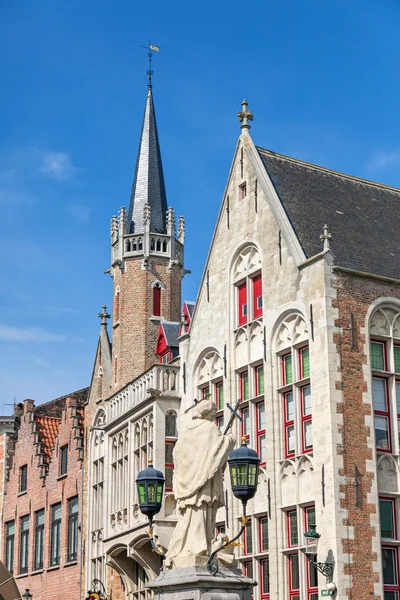 Edifício histórico em Bruges — Fotografia de Stock