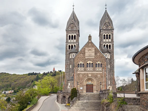 Parochiekerk in clervaux — Stockfoto