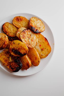 Fresh backed bread, closeup. 