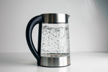 Homemade hot red wine sangria with orange, apple, cherry, raspberry. Hot sea buckthorn tea with ginger, white currant, honey, Vitaminic healthy. Immune system booster food, antiviral beverage.