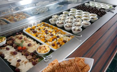 bir şenlikte gıda catering