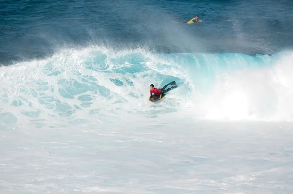 Isa World Tour Bodyboard em Galdar — Fotografia de Stock