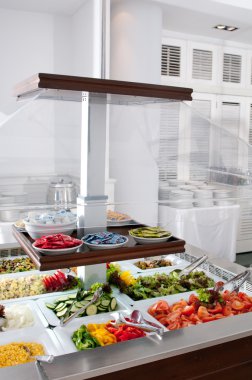 bir şenlikte gıda catering