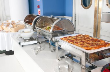 bir şenlikte gıda catering