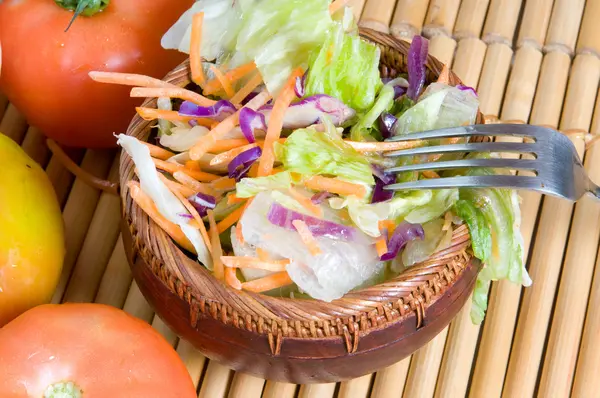 Fräsch sallad — Stockfoto