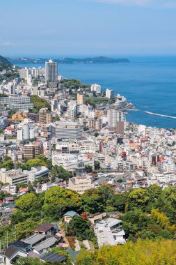 Atami 'nin Shizuoka Bölgesi, Japonya.