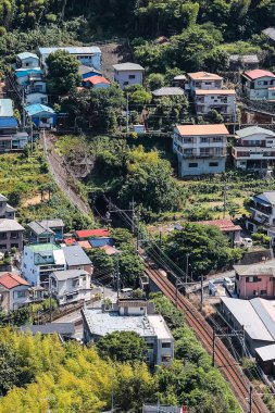 Atami 'nin Shizuoka Bölgesi, Japonya.