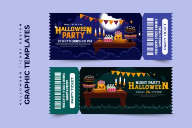 Cadılar Bayramı temalı grafik tasarım şablonu, basit ve zarif tasarımı özelleştirmesi kolay