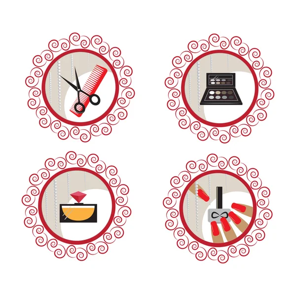 Güzellik ve makyaj simgeleri