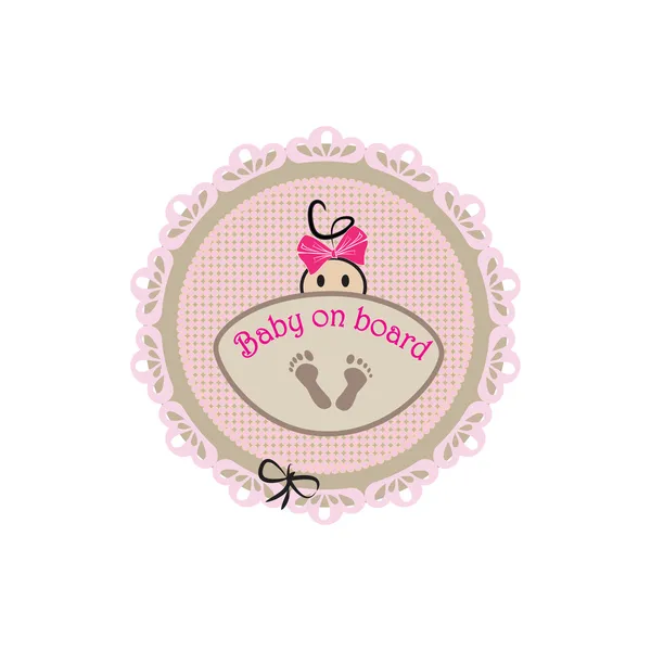 Baby on board uyarı işareti