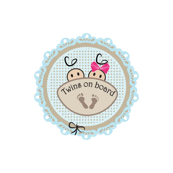 İkizler on board uyarı işareti