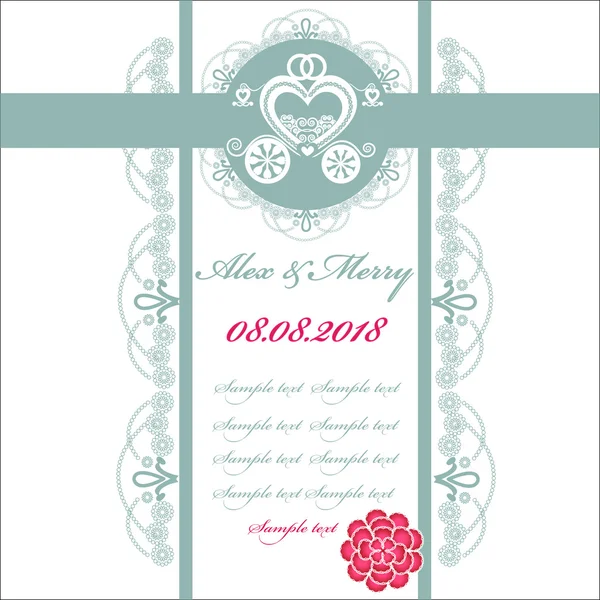 düğün davetiye kartı ile taşıma