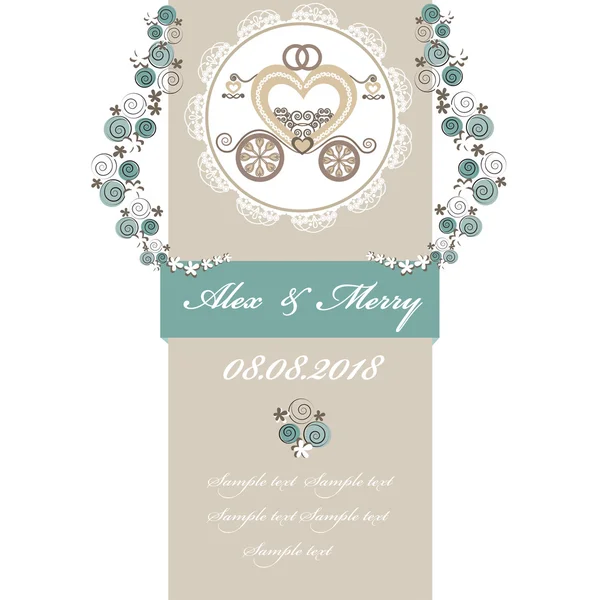 düğün davetiye kartı ile taşıma