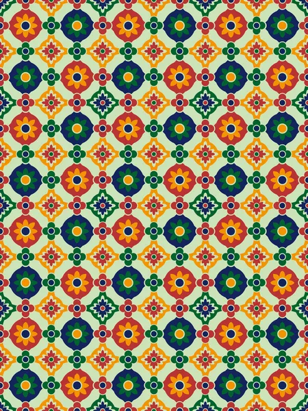 Spanska mosaik Vektorgrafik