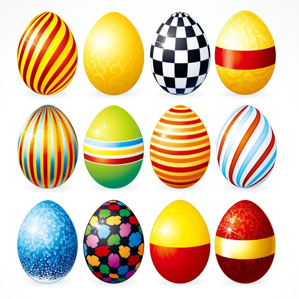 Happy easter egg konijn — Stockvector