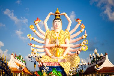 Kuan yin resmi Buda Tayland