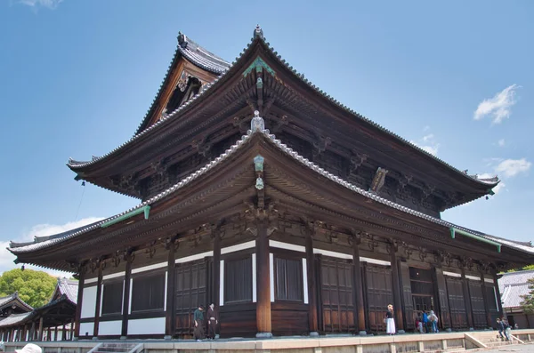 Hunderte Von Schreintoren Und Die Annäherung Den Fushimi Inari Schrein — Stockfoto