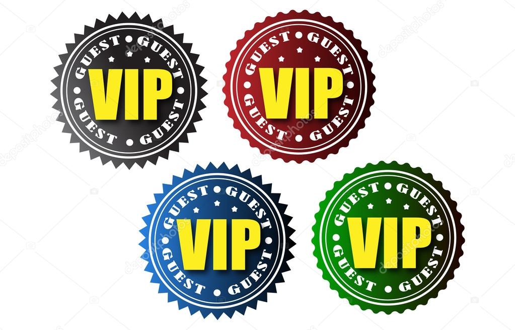 VIP guest badges
