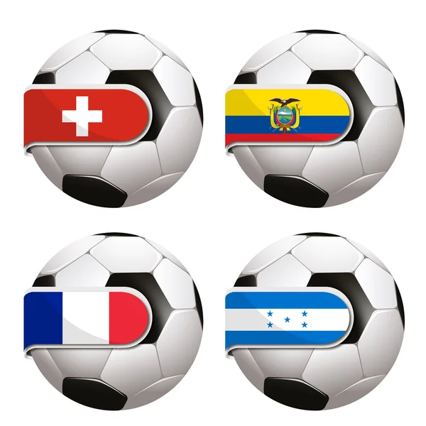 World cup fotboll grupper — Stockfoto