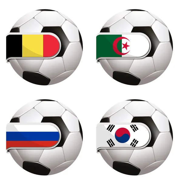 World cup fotboll grupper — Stockfoto