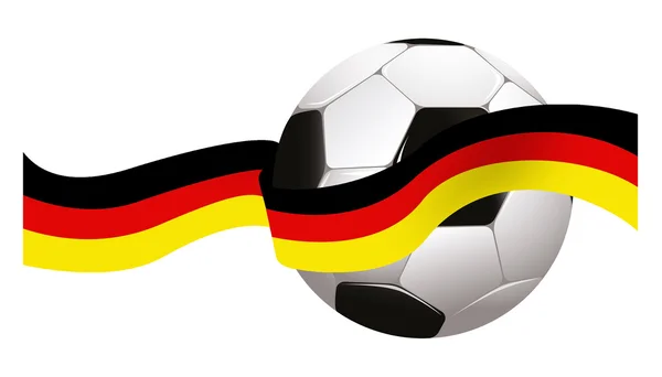 Piłki nożnej niemiecki — Zdjęcie stockowe