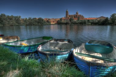 salamanca Nehri'nin manzarası