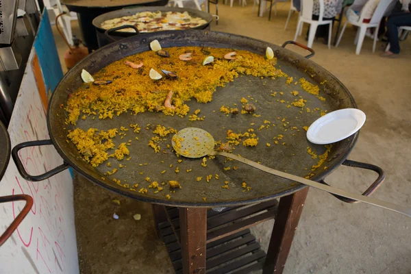 Stor paella — Stockfoto