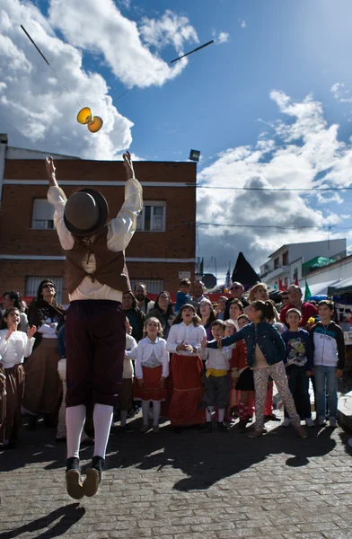 Jumping man — Stock Photo, Image