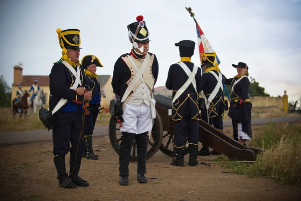 French cannon staff — Stock Photo, Image