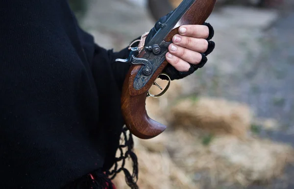 Napoleonic gun — Stock Photo, Image