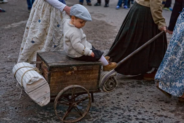 Baby on the parade — Stock Photo, Image