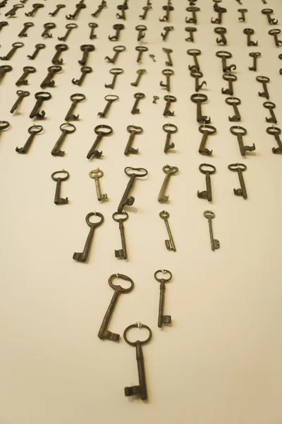 Σκουριασμένο κλειδιά — Φωτογραφία Αρχείου