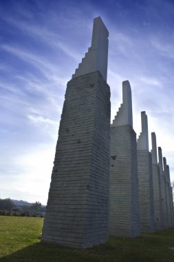 yedi park, merida, İspanya sandalyeler