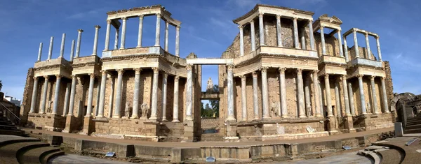 Panoramisch uitzicht van scène — Stockfoto