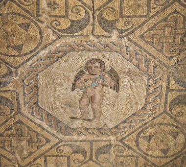 Mosaic of Eros, master bedroom clipart