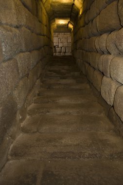 Corridor stairs of the cistern