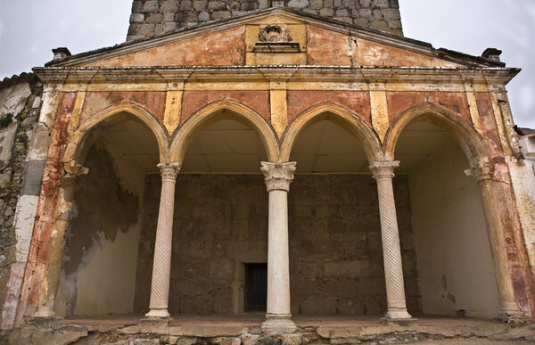 Nineteenth century porch