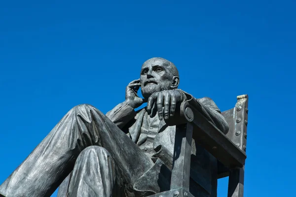 Estátua juan ramon jimenez — Fotografia de Stock