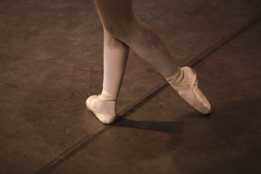 Pointe ayakkabı gölgeler