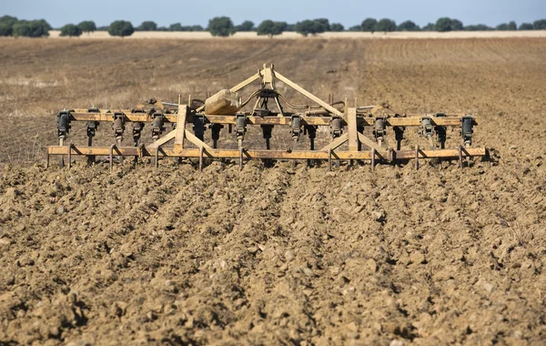 Seedbed cultivator-harrow — Stock Photo, Image